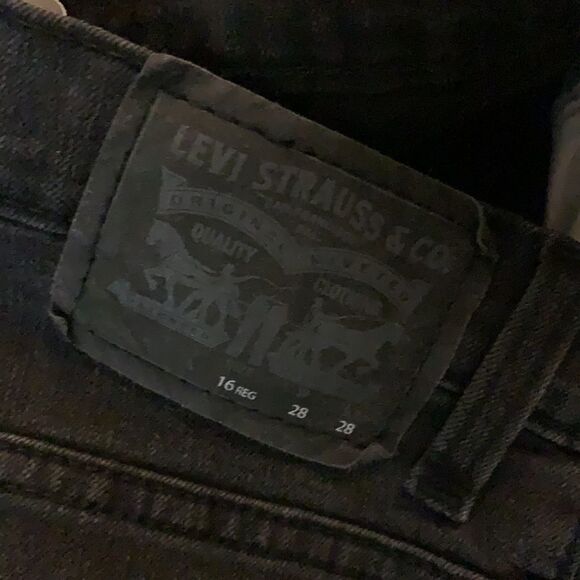 EUC DISTRESSED LEVIS 512 SLIM TAPERED FIT JEANS - Picture 13 of 13